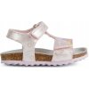 Geox sandále pre deti, ružová ekokoža, veľkosť 22