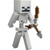 Mattel Minecraft 8 cm Skeleton Flames and bow and arrow