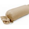 Biante Zamatový vankúš valec bonbon Velvet Prémium SVP-006 Pieskovo béžový 15x100
