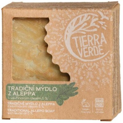 Tierra Verde Tradičné mydlo z ALEPPA s vavrínovým olejom 190g