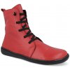 Barefoot dámské zimní boty KTR - Timoti Red červené