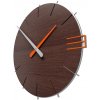 Dizajnové hodiny 10-019n natur CalleaDesign Mike 42cm (viac dekorov dyhy) Dyha wenge - 89