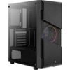 Eurocase AEROCOOL Menace Saturn FRGB ML G, Mid tower, 2x USB 3.0, 2x audio, 1x 120mm FRGB Fan, bez zdroje