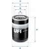 Olejový filter UFI OEM FILTERS SPA 23.112.00