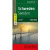 Švédsko 1:600 000 / automapa - freytag&berndt
