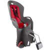 HAMAX Cyklosedačka s uzamykateľným zámkom Amiga Grey/Red