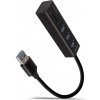 AXAGON HMA-CR3A, USB 3.2 Gen 1 hub, porty 3x USB-A + čtečka karet SD/microSD