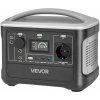 Vevor Prenosná záložná stanica 600W 493Wh LiFePO4 7 výstupov pre domácnosti DXCNDYWTYNB5I6NQI001V2