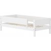 Flexa Daybed w/front safety rail 200x90cm Grooves F.Wht. uni