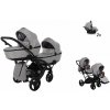 JUNAMA Space Duo Slim + 2x Cosmo i-Size 01 light grey 2022 2x autosedačka Babyschild