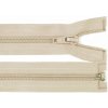 Špirálový zips No 5 dĺžka 85 cm bundový POL - krémová