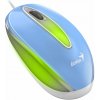 GENIUS DX-Mini Baby Blue/ drátová/ 1000 dpi/ USB/ modrá/ RGB LED 31010025406