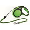 Vodítko Flexi New Comfort M lanko 5m/20kg zelená