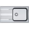 Franke Smart - Drez SRX 611-86 LB, 86x50 cm, nerezová 101.0395.055
