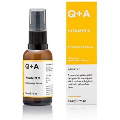 Q+A Rozjasňujúce sérum s vitamínom C (Brightening Serum) 30 ml