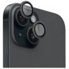 FIXED Camera Glass tvrdené sklá s hliníkovým rámčekom na ochranu šošoviek zadného fotoaparátu pre iPhone 16 / 16 Plus - čierna FIXGC2-1400-BK - možnosť vrátiť tovar ZADARMO do 30tich dní