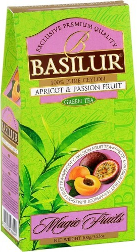 BASILUR Magic Green Apricot Passion Fruit papier 100 g