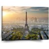 Sablio Obraz Paríž Eiffelova veža Skyline - 150x110 cm