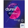 Kondómy Durex Mutual Pleasure 20 ks oneskorujúce s výstupkami