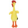 Beeztees Hračka pro psy plyšová pískací kura 40 cm