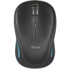 TRUST Yvi FX/Cestovní/Optická/1 600 DPI/Bezdrátová USB/Černá 22333