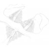Open Lace Set White dámsky erotický set S-L