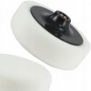 MAR-POL M07910 Leštiaci kotúč molitanový, penová špongia 150 x 50 mm M14 biely
