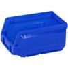 Manutan Plastový box 8,3 x 10,3 x 16,5 cm modrý