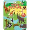 Hra so silikónovými samolepkami Zoo