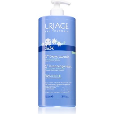 Uriage Bébé 1st Cleansing Cream jemný čistiaci krém pre deti od narodenia 1000 ml