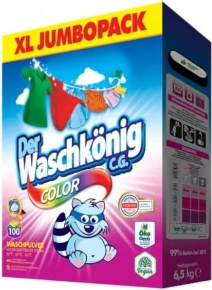 Waschkoning Color prášok na pranie 6,5 kg 100 PD