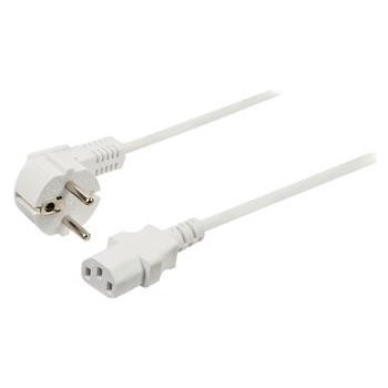 Valueline VLEP10000W20 - Schuko napájecí Kabel Schuko zástrčka - IEC-320-C13 2.00 m Bílá