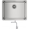 Teka BE LINEA RS15 50.40 X nerezová oceľ + Teka IN 938 CR chróm