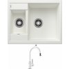 Blanco METRA 6 biely 516173 + Blanco MIDA-S biela 521457