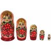 Originál Ruská matrioška 18 cm, sada 5 ks