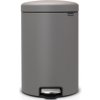 Brabantia Pedálový odpadkový kôš NEWICON 20 l, minerálne šedá