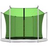 INLEA Vnútorná ochranná sieť na trampolínu s celkovým priemerom 250 cm na 6 tyčí - svetlozelená