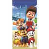 Jerry Fabrics DETSKÝ BAVLNENÝ UTERÁK PAW PATROL 70X140 CM VZOROVANÁ