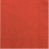 Party Servítky červené 3-vrstvové 33x33 cm – 20 ks v balení