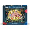 Puzzle Ravensburger 1000 dielikov Janko a Marienka, dajte si pozor! (Medovníková chalúpka)