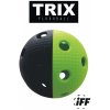 Florbalová loptička TRIX DUO - čierno/zelená