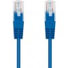 C-TECH CB-PP5-1B patch, Cat5e, UTP, 1m, modrý