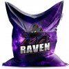 Sablio Sedací vak FORTNITE RAVEN Fialová bouře - 200x140 cm
