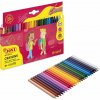 Farebné voskové pastelky JOVI Plasticolor 24ks