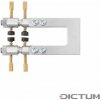 Dictum 735852 - Herdim U-Shaped Crack Clamp, Jaw Depth 55 mm