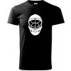 Florbal maska - Tričko extra veľké (5-8XL) - 5XL ( Čierna )