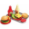 Dantoy Classic sada s táckou Burger 17 ks 24 m+
