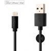 Fixed datový a nabíjecí kabel, USB-A -> Lightning (MFI), 20 W, délka 1 m, černá FIXD-UL-BK