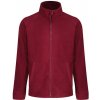 Regatta Pánska fleecová mikina TRF532 Bordeaux 4XL