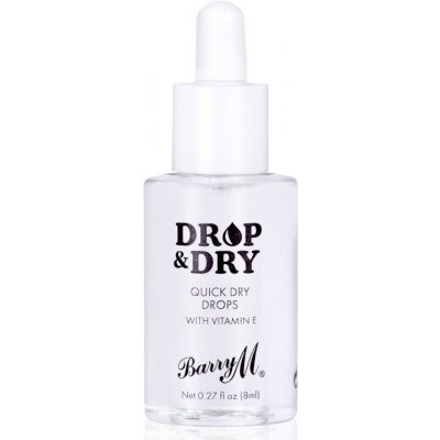 Barry M Drop & Dry kvapky urýchľujúce zaschnutie laku 8 ml